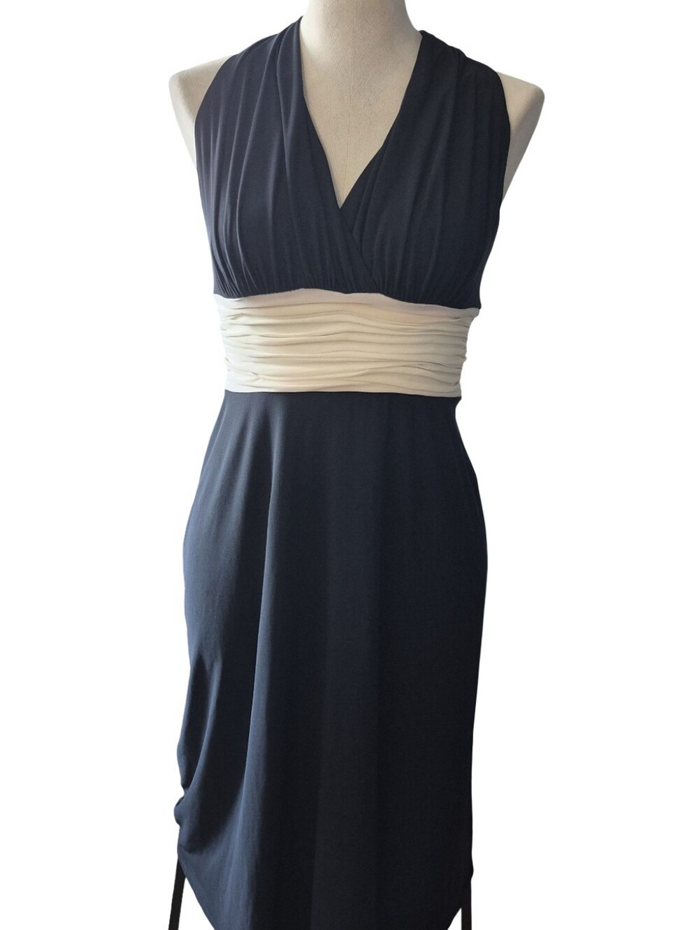 Evan Picone Halter Style Dress Womens Size 4
